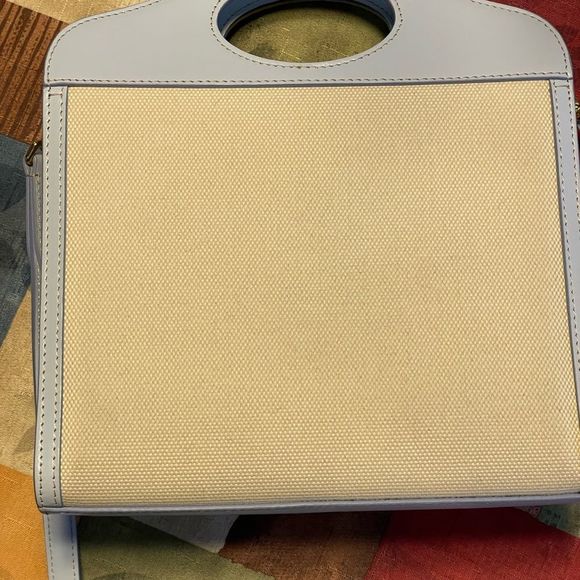 Burberry Mini Two-tone Canvas and Leather Pocket Bag - Picture 5 of 7